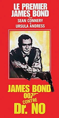 Pyramid International James Bond (Dr. No-French Artwork) -Canvas Print 50 X 100cm, Wood, Multi-Colour, 50 x 100 x 1.3 cm