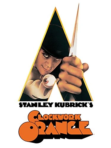 Pyramid International A Clockwork Orange (Dagger) Canvas Print, Wood, Multi-Colour, 60 x 80 x 1.3 cm