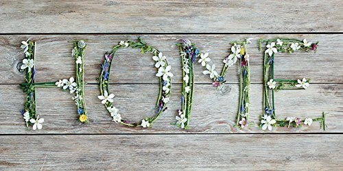 The Art Group "Howard Shooter Home Floral Canvas Print, Multi-Colour, 50 x 100 x 1.3 cm