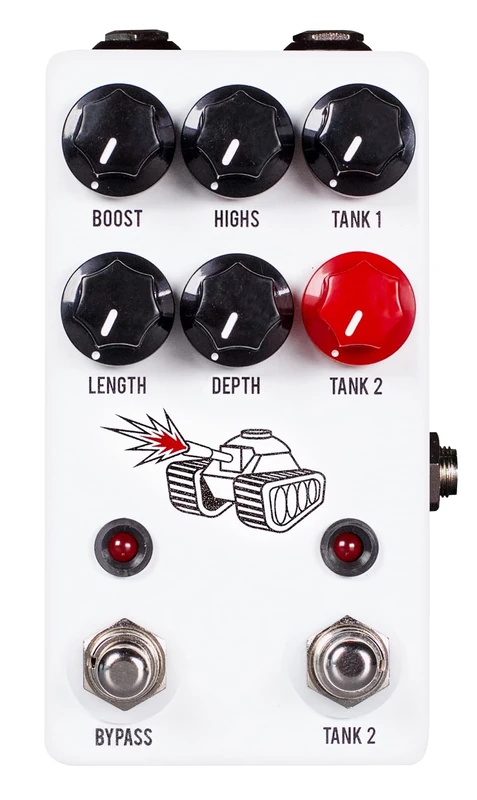 JHS Pedals JHS Spring Tank Reverb Guitar Effects Pedal