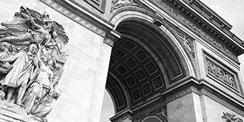 The Art Group Amy Gibbings (Arc de Triomphe, Paris) -Canvas Print 50 X 100cm, Wood, Multi-Colour, 50 x 100 x 1.3 cm