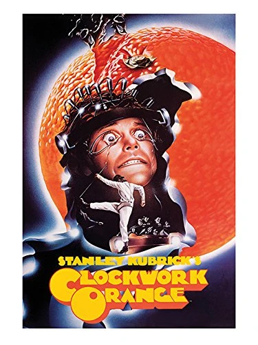 Pyramid International A Clockwork Orange (Peeling) -Canvas Print 60 x 80cm, Wood, Multi-Colour, 60 x 80 x 1.3 cm