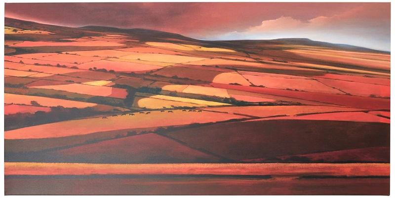 The Art Group Jonathan Sanders Canvas Print, Multi-Colour, 50 x 100 x 1.3 cm