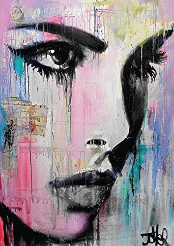 The Art Group Loui Jover (Tempest) -Canvas Print 85 x 120cm, Wood, Multicolour, 85 x 120 x 1.3 cm