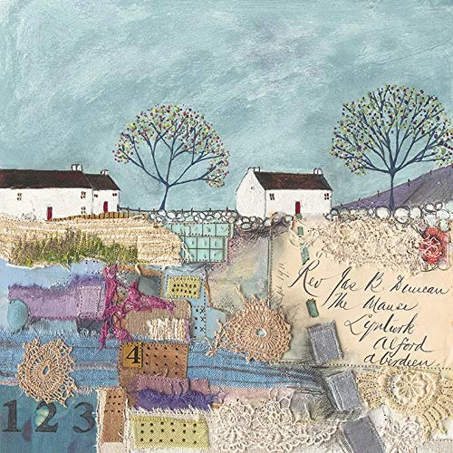 The Art Group Louise O'Hara (Follow the Path to the Old Post Office) -Canvas Print 85 x 85cm, Wood, Multicolour, 85 x 85 x 1.3 cm