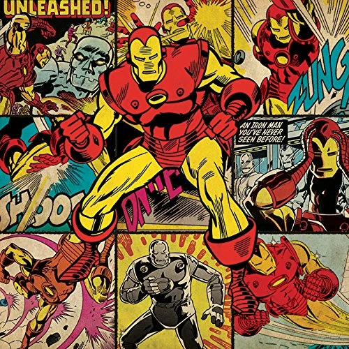 Pyramid International Marvel Comics Canvas Print, Multi-Colour, 85 x 85 x 1.3 cm