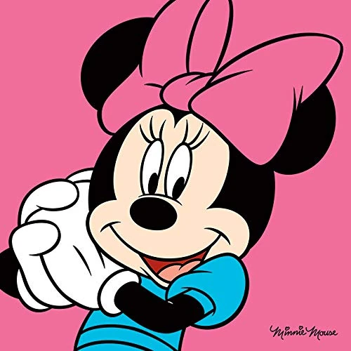 Minnie Mouse (Pink) 85 x 85cm Canvas