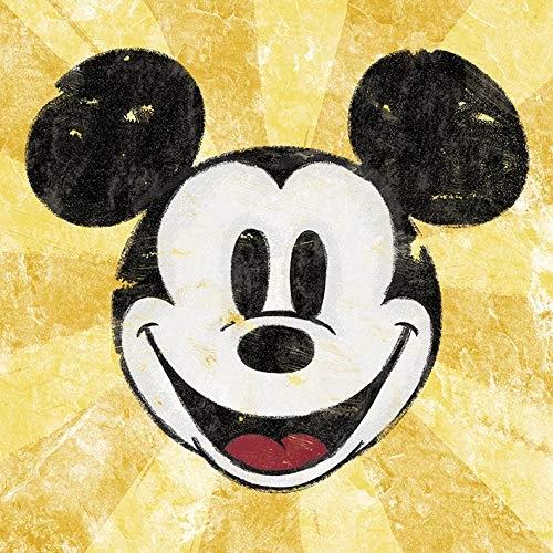 Mickey Mouse (Squeaky Chic) 85 x 85cm Canvas