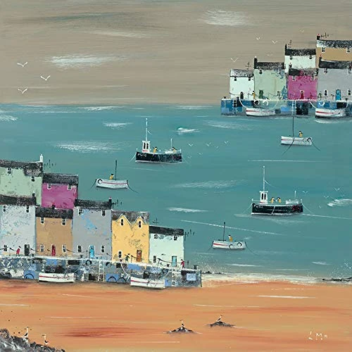 The Art Group Lee McCarthy Canvas Print, Multi-Colour, 85 x 85 x 1.3 cm