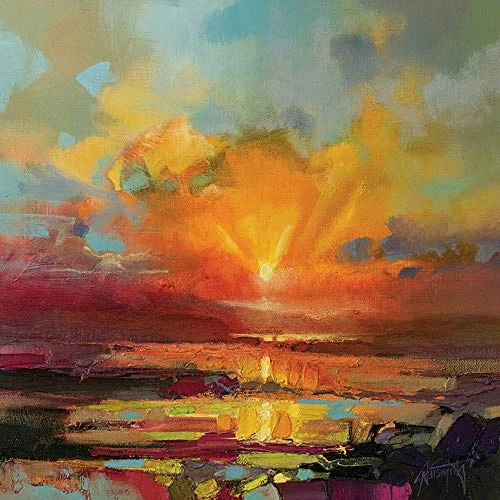 The Art Group Scott Naismith Canvas Print, Multi-Colour, 85 x 85 x 1.3 cm