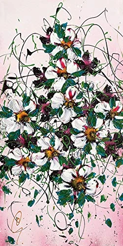 The Art Group "Clare Sykes Tumble Tiara Canvas Print, Multi-Colour, 50 x 100 x 1.3 cm