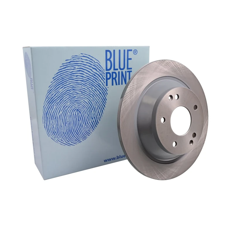 Blue Print ADG043219 Brake Disc Set (2 Brake Disc) rear, full, No. of Holes 5