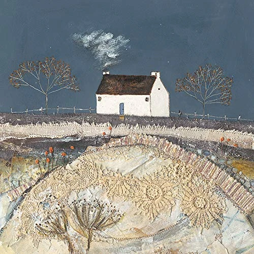 The Art Group Louise O'Hara (A Harsh Frost Fell Upon the Meadow) -Canvas Print 85 x 85cm, Wood, Multicolour, 85 x 85 x 1.3 cm