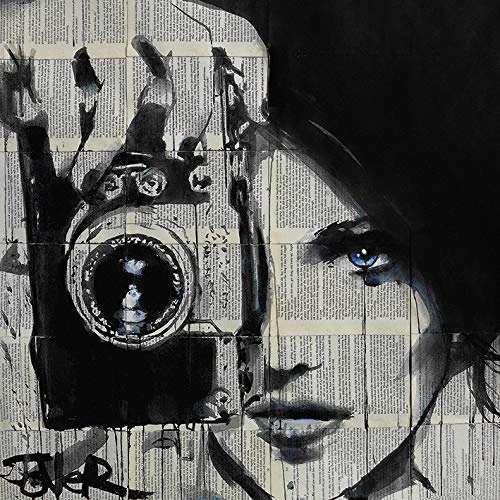 The Art Group Loui Jover Canvas Print, Multi-Colour, 85 x 85 x 1.3 cm