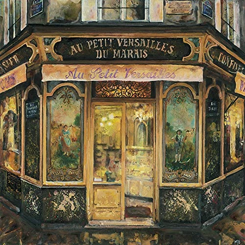 The Art Group Melissa Sturgeon (Au Petit Versailles) -Canvas Print 85 x 85cm, Wood, Multicolour, 85 x 85 x 1.3 cm