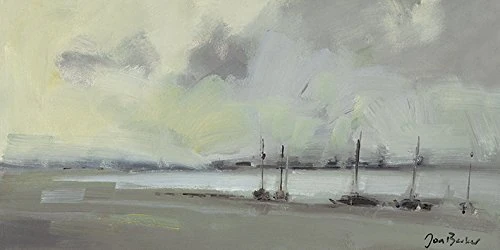 The Art Group Jon Barker Soft Impressions Itchenor Canvas Print