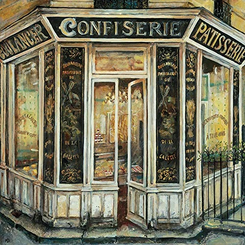 The Art Group Melissa Sturgeon (Confiserie) -Canvas Print 85 x 85cm, Wood, Multicolour, 85 x 85 x 1.3 cm