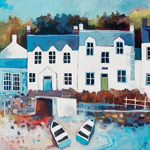 The Art Group Derek Melville (Portbradden) -Canvas Print 85 x 85cm, Wood, Multicolour, 85 x 85 x 1.3 cm