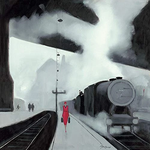 The Art Group "Jon Barker New Beginnings Canvas Print, Multi-Colour, 1.80 x 85.00 x 85.00 cm