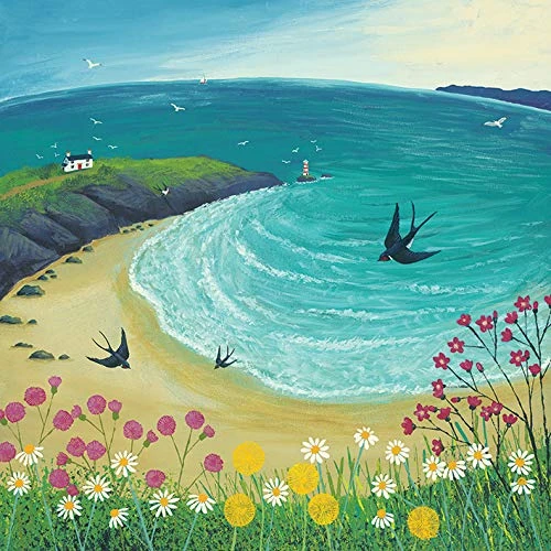 The Art Group Jo Grundy Canvas Print, Multi-Colour, 85 x 85 x 1.3 cm