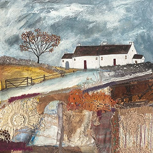 The Art Group Louise O'Hara (Shades of Autumn) -Canvas Print 60 x 60cm, Wood, Multicolour, 60 x 60 x 1.3 cm - Image 1