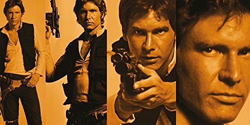 Pyramid International Star Wars (Han Solo Pose) 50 x 100cm Canvas
