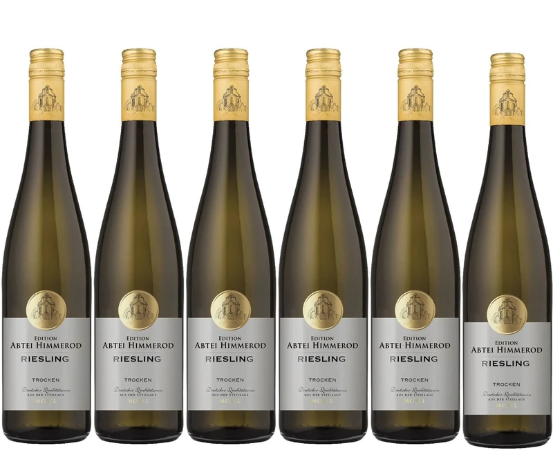 Abtei Himmerod - Dry Riesling White wine, Mosel, Germany (6 x 0.75 l)