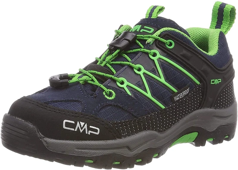 CMP Rigel Low, Unisex Adults’ Low Rise Hiking Shoes, Blue (B.Blue-Gecko 51ak), 4 UK (37 EU)
