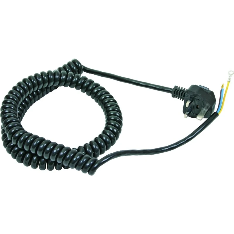 Parry FLEXBK13A Flexible Mains Cable, Black