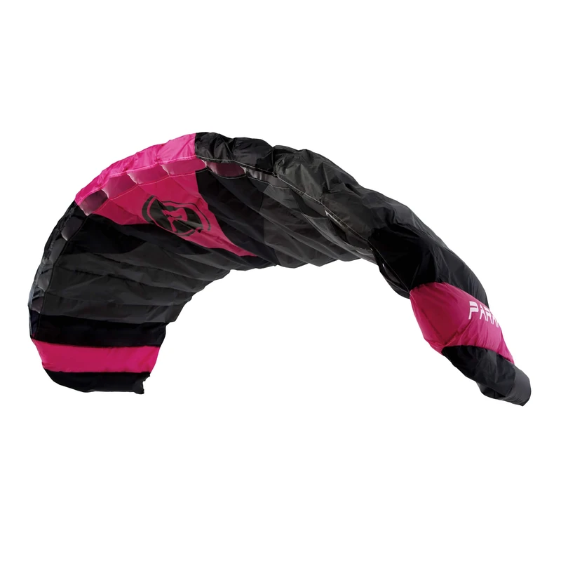 Wolkenstürmer® Paraflex Quad 4-Line Steering Mat 5.0 in Pink - "Ready to Fly" Kite Including Handles - Four-Line Steering Kite - Wind Trainer for Mountainboard Driving