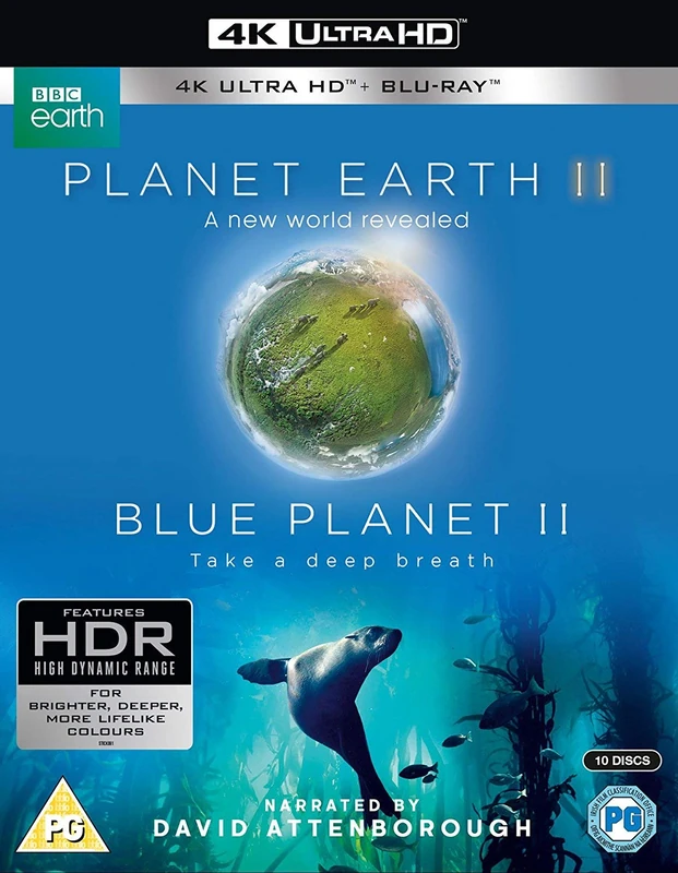 Planet Earth II & Blue Planet II Boxset [4k Ultra-HD Blu-ray] [2017] - Image 1