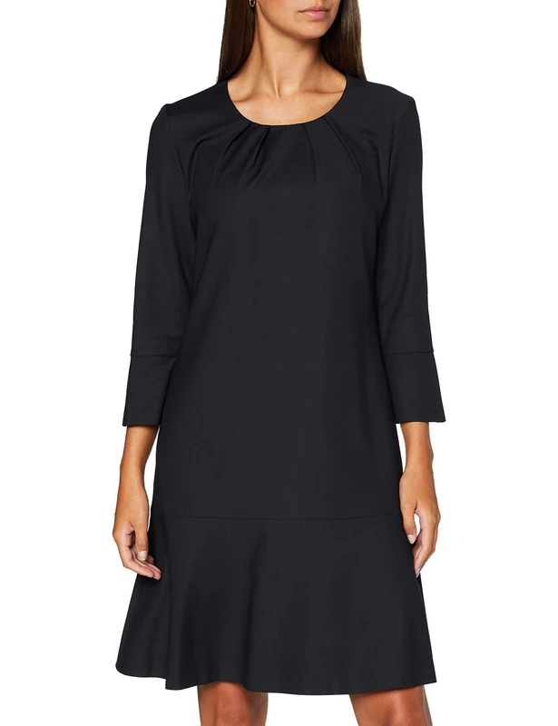 RENE LEZARD Women's E010S6100 Dress, Black (Black 999), 12 - Image 1