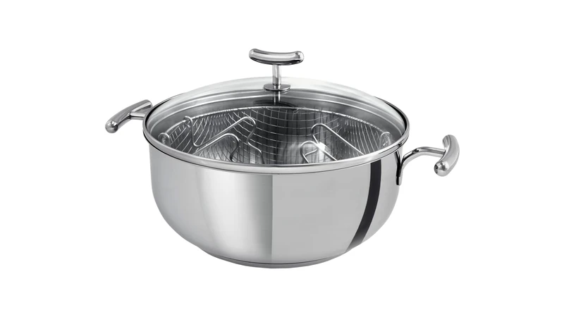 Teka Stainless Steel FRYER Ø 24 cm, Metal