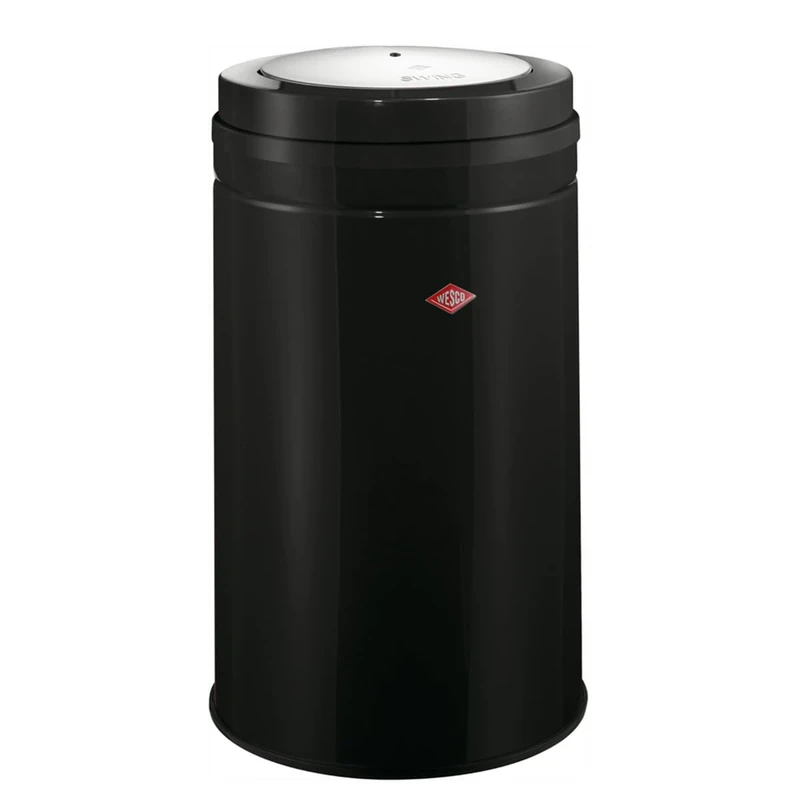WESCO Big Swing 350931-62 Bin Sheet Steel 120 Litres Black