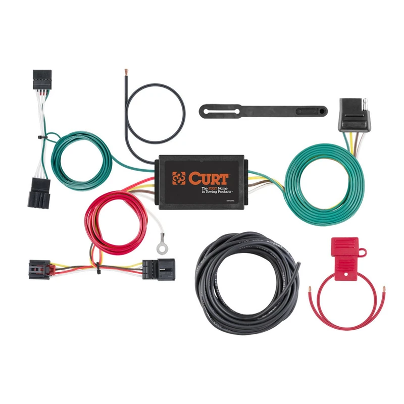 CURT 56380 Vehicle-Side Custom 4-Pin Trailer Wiring Harness for Select Volkswagen Beetle