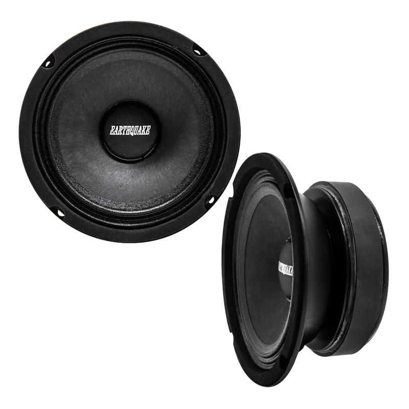 Earthquake Sound PR-EQ5S8 5.25-inch 8-Ohm Cloth Surround Speakers - Sealed Basket, 100 Watts Max (Pair)
