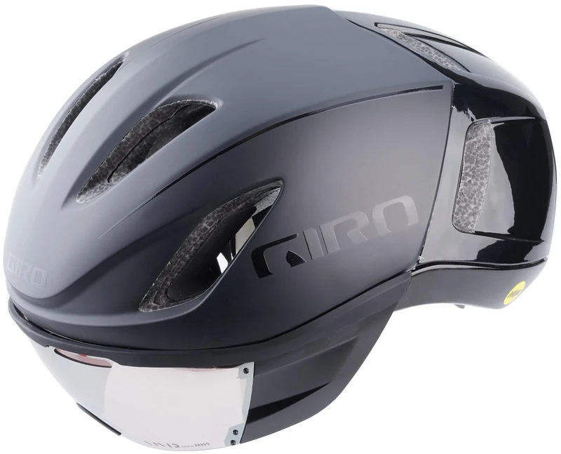 Giro Unisex Adult Vanquish MIPS Helmet - Matt Black/Gloss Black, Medium/55-59 cm