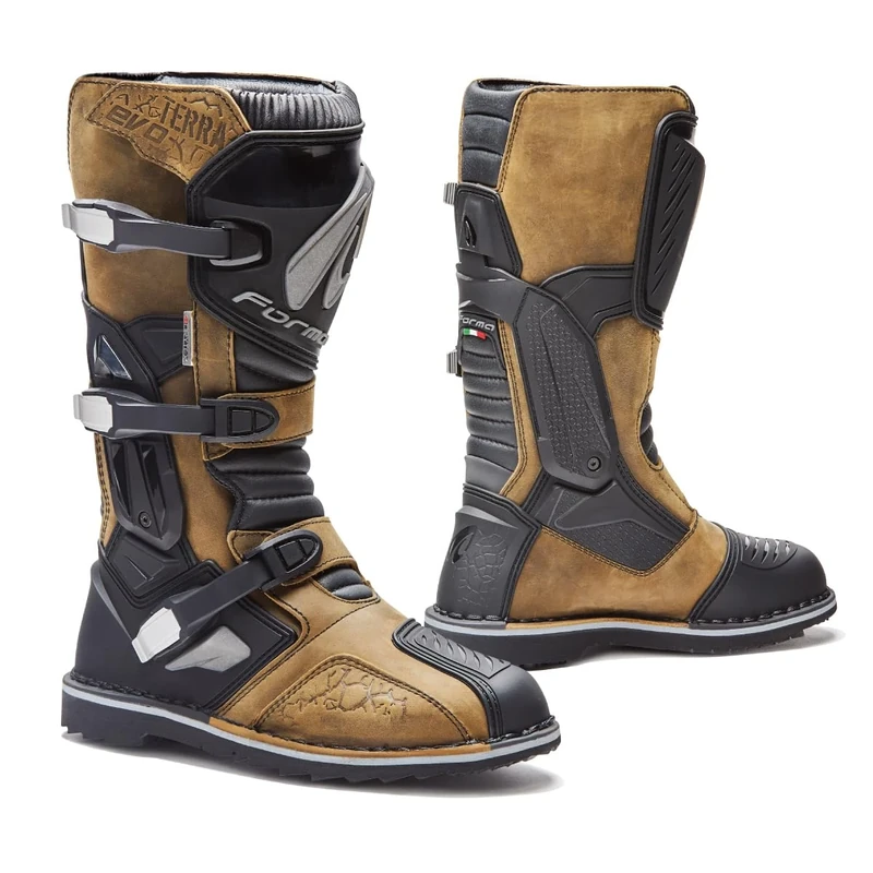 Forma Terra Evo WP CE Approved Motorcycle Boots Brown
