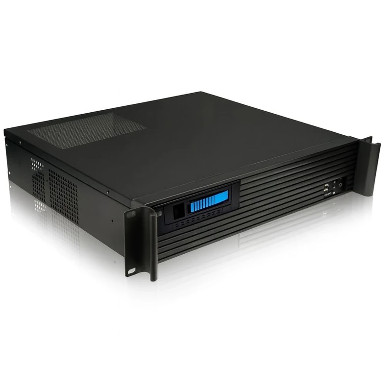 Techly Industrial 101980 Chassis Rack 19 "/Desktop 2U ultra-compatto