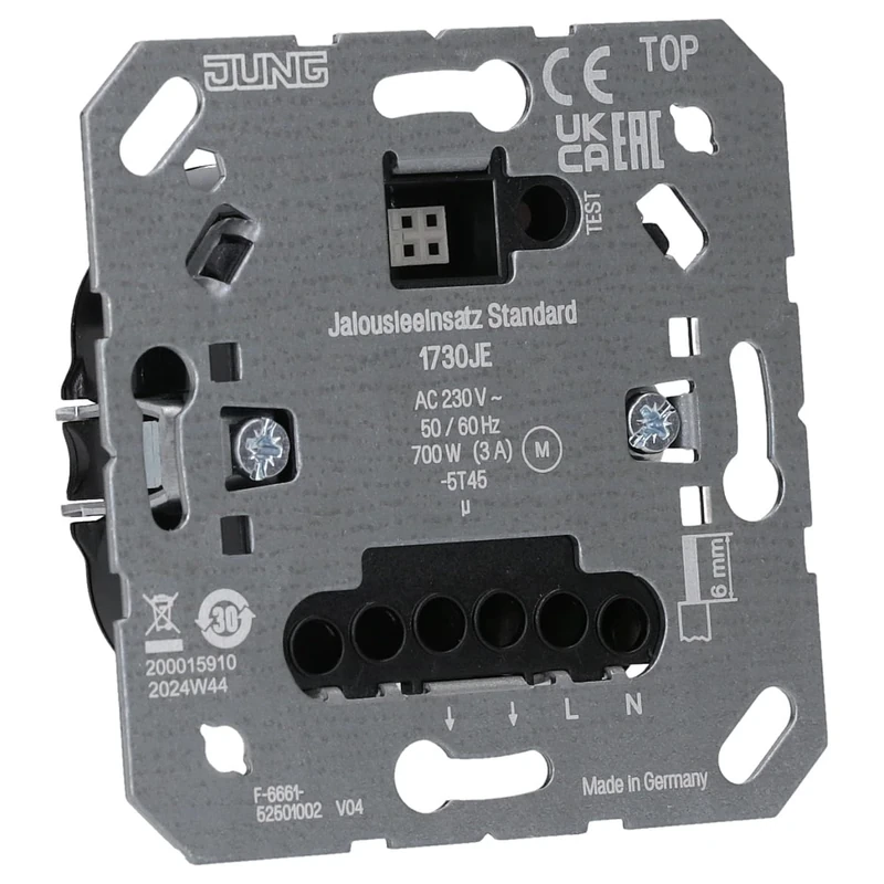 Jung Blind insert 1730 JE standard blind switch/button 4011377151390 - Image 1