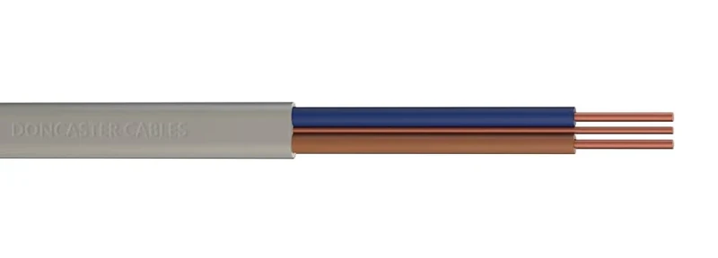 Doncaster Cables 1.0mm x 100m Flat Twin and Earth Cable 6242Y
