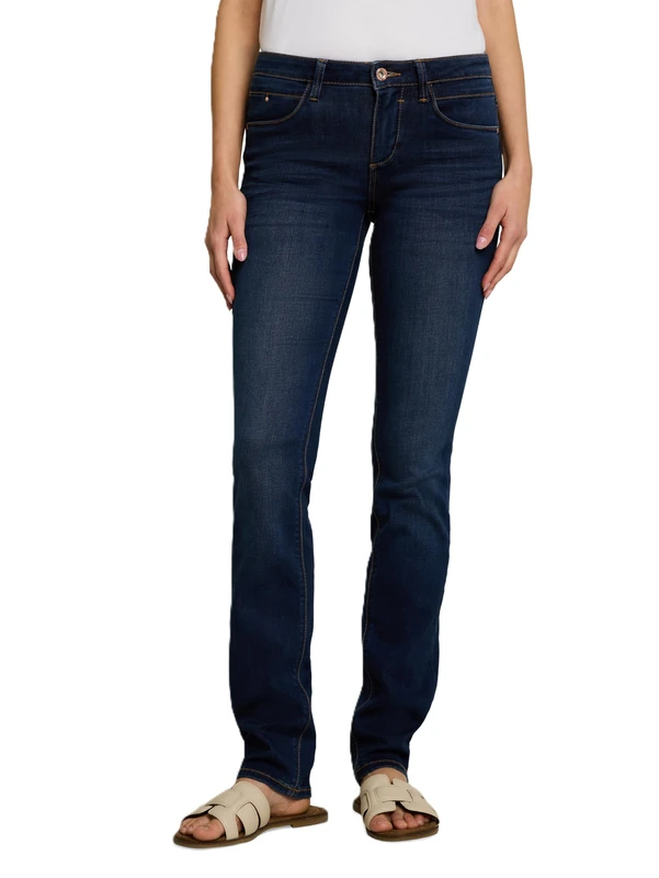 TOM TAILOR Women's Jeans 10622022 Alexa Slim, 10282 - Dark Stone Wash Denim (new), 31W / 30L