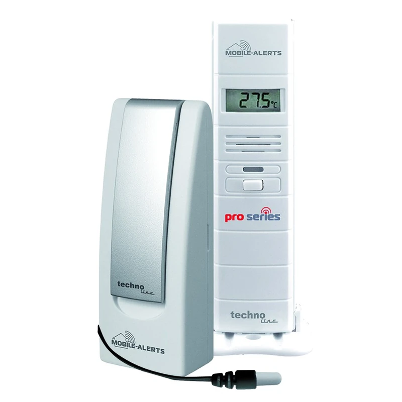 Technoline Temperature monitoring in your sauna, white, 3.8 x 2.1 x 12.8 cm