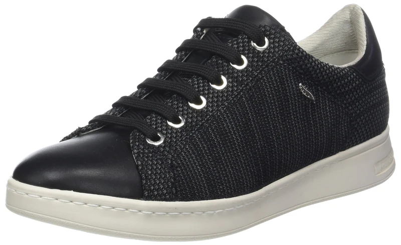 Geox Women's D Jaysen A Trainers Black Size: 2.5 UK