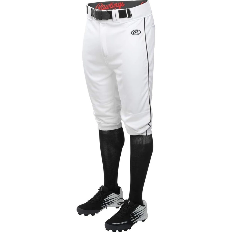 Rawlings Men's Lnchkpp Pant, White/Black, Medium