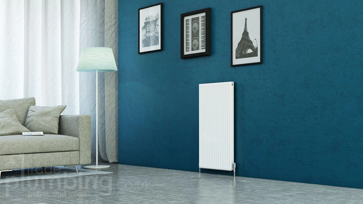 K-Rad Kompact Type 11 Single Panel Single Convector Radiator H900mm x W500mm White