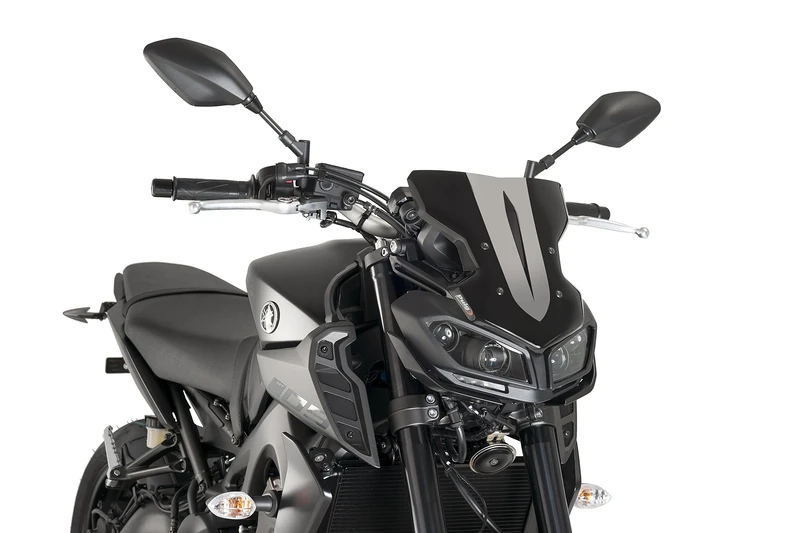 Puig Windshield Naked New Generation Sport 9376N 17', Yamaha MT-09 SP 18'-19'