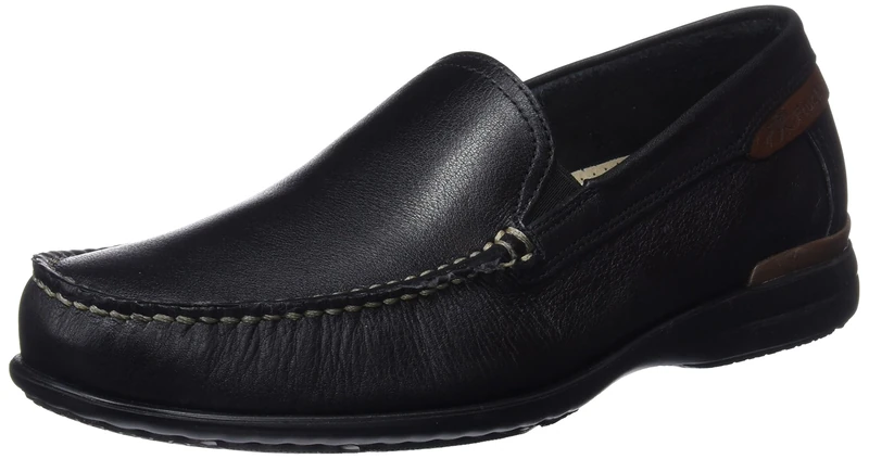 Fluchos Men's Orion Moccasins, Black (Negro 000), 10.5 UK