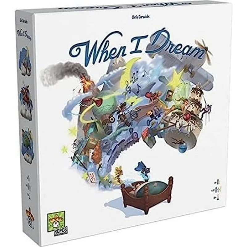 Asmodee - When I Dream - Party Game for Children from 8 Years - Interpret Dreams - Dreamlike Family Board Game - 4 to 10 Players - 30 Min - French Version - Rest Production - Image 1