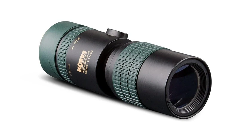 KONUS | KONUSMALL-2 Pocket Monocular for Hunting, Double Focus, with Variable Zoom 7-17x30